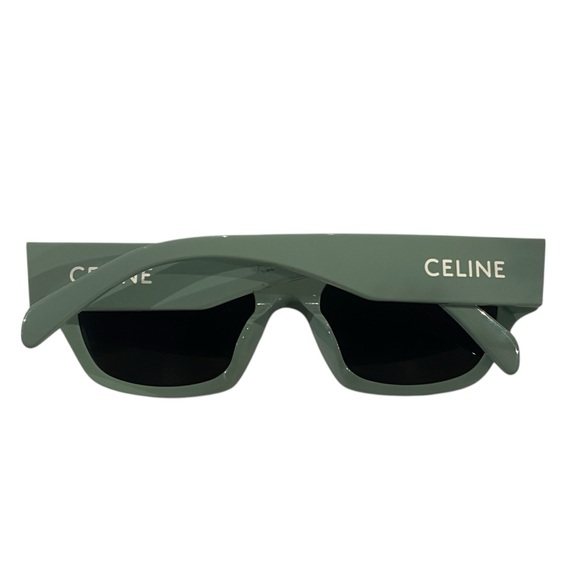 Celine Monochroms CL40197U 54MM Square Acetate Frame Smoke Lens SunglassesW/Case - Picture 7 of 8